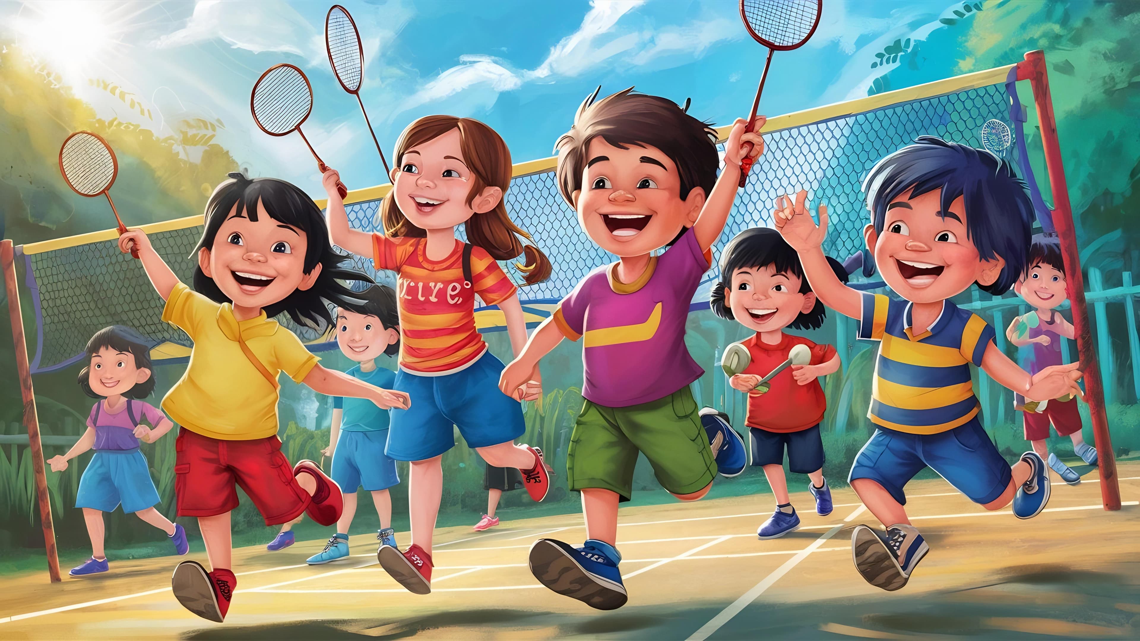 Shuttle Stars Badminton Championship Banner