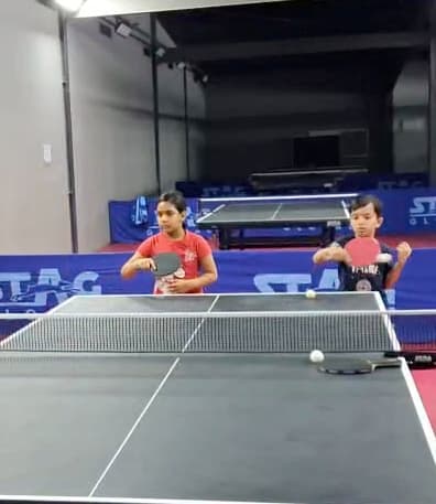 Table Tennis Training at GameFit Academy