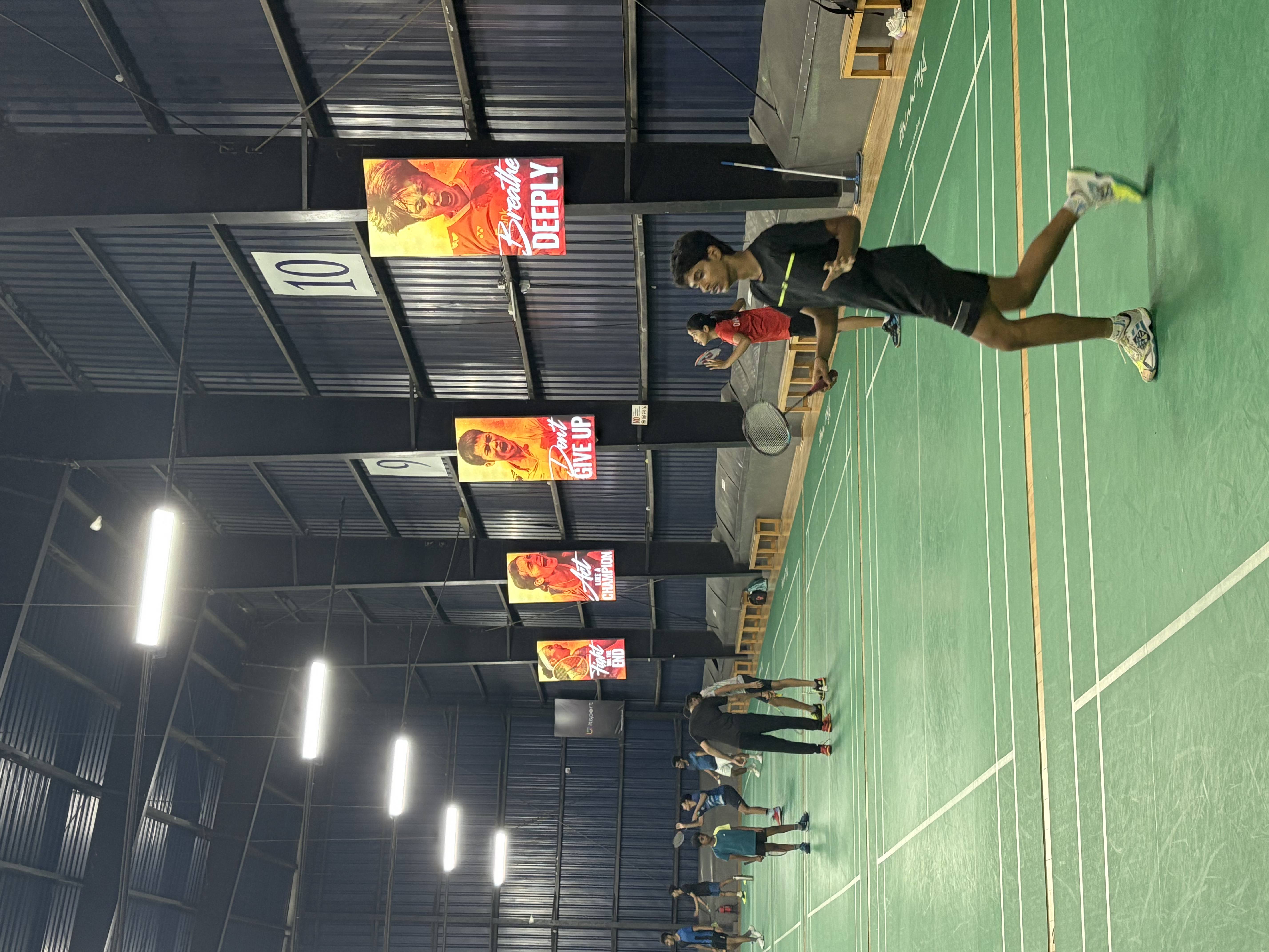 Badminton Training Session - September